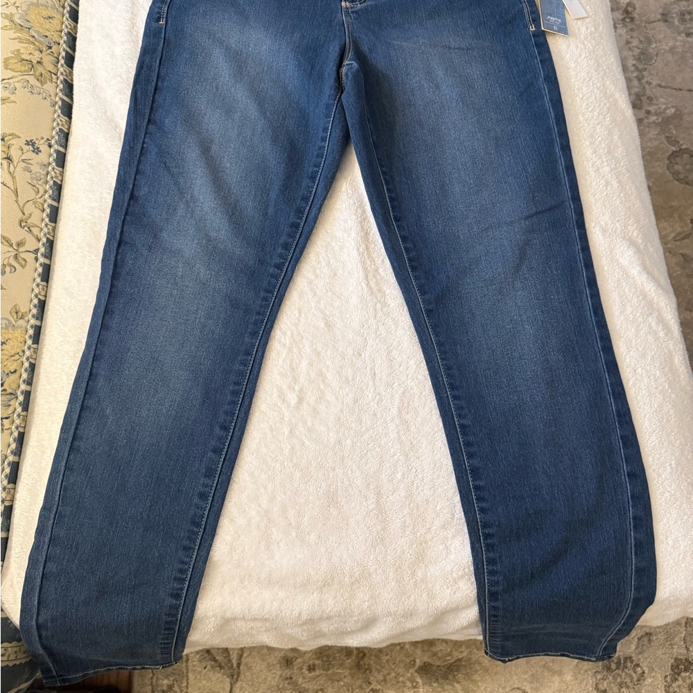 LC Lauren Conrad Dark Blue Skinny Jeans